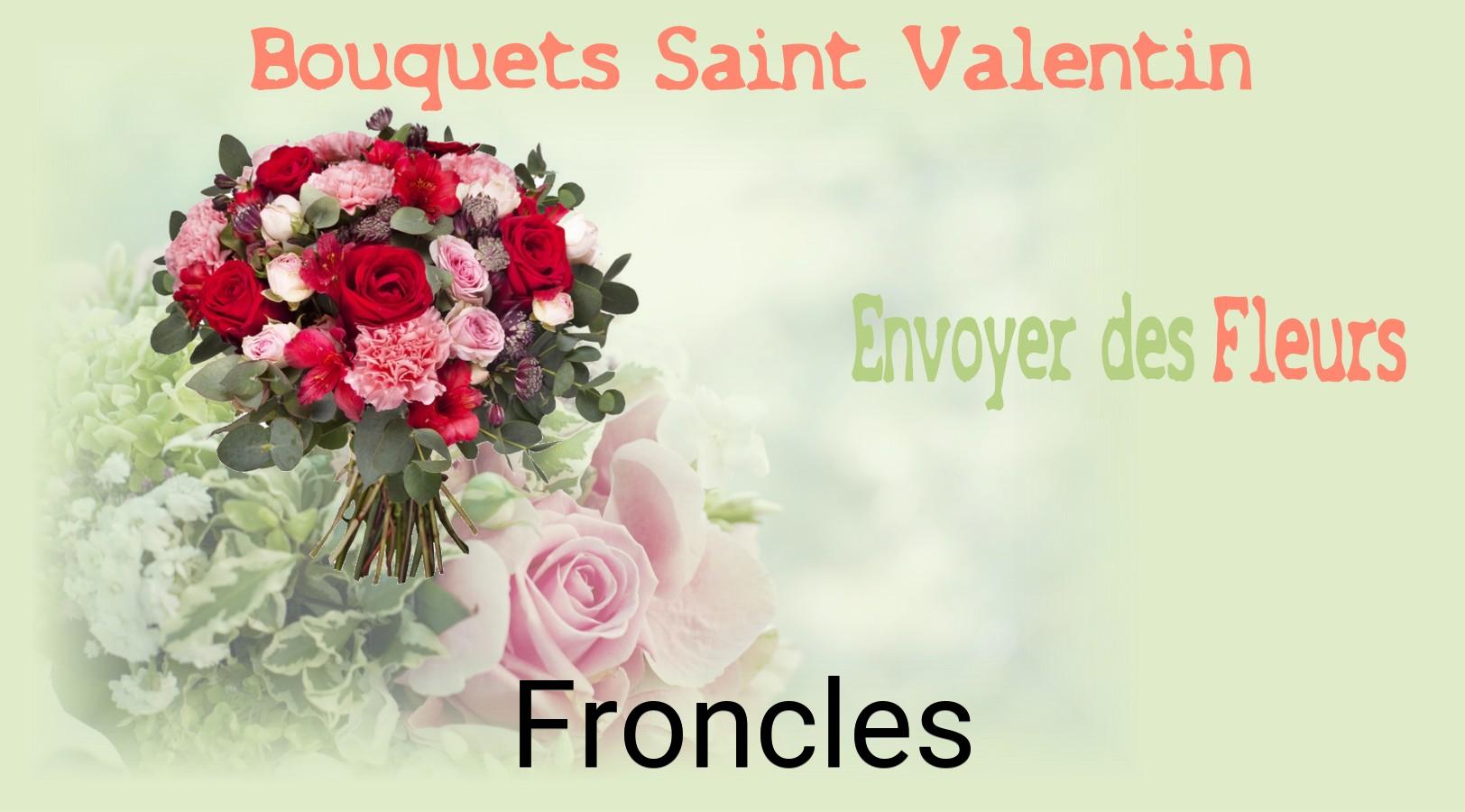 Roses de Saint-Valentin livrées à Froncles
